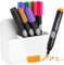 OfficeTree 8x Whiteboard Stifte Set mit Whiteboard Halter - White board Marker Dünn - Whiteboardmarker in 8 Farben - Stifte Whiteboards Abwischbar für Präsentationen & Vorträge