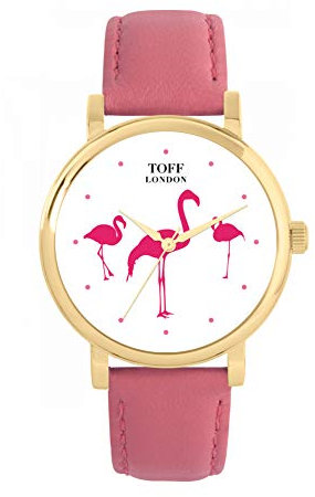 Toff London Flamingo Uhr