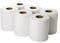 Trade Centrefeed White Roll - 2 Ply Embossed White Paper Towel Roll (Pack of 6)