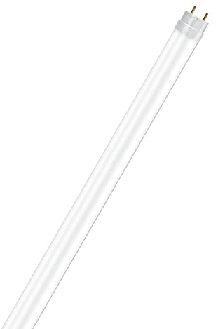 OSRAM LED Röhre Substitube Pure mit G13 Sockel, Länge: 1.2 Meter, Tageslichtweiß (6500K), 15W, Ersatz für klassische 36W-Leuchtstoffröhren, 8er-Pack