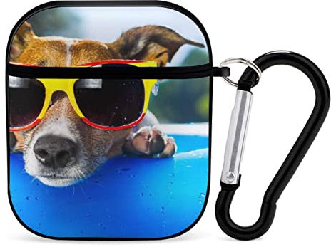 Airpods-Hülle Hundesonnenbrille Little Duck Airpod Hard Case Cover Kopfhörerhüllen Für Apple Airpods1 Airpods2