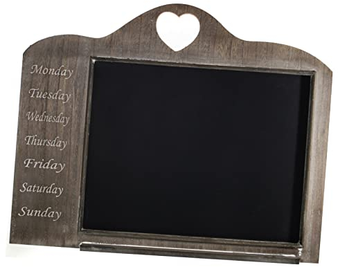 DbKW Wochentage Memotafel 51 x 42 cm. Memoboard Wochenplaner Kreidetafel Tagesplaner Board Tafel