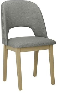 Mirjan24 Esszimmerstuhl Mireno II, B:48 x H:83 x T:54 cm, Polsterstuhl Rahmen aus Buchenholz Gepolsterte Sitzfläche aus Stoff Stuhl für Arbeitszimmer Esszimmer Küchenstuhl (Sonoma/Hygge 91)