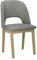 Mirjan24 Esszimmerstuhl Mireno II, B:48 x H:83 x T:54 cm, Polsterstuhl Rahmen aus Buchenholz Gepolsterte Sitzfläche aus Stoff Stuhl für Arbeitszimmer Esszimmer Küchenstuhl (Sonoma/Hygge 91)