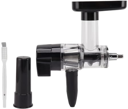 TOPINCN Masticating Juicer Attachment for Mixers, Stainless Steel Slow Juicer Attachment for Vegetables and Fruits, Masticating Juicer Accessories