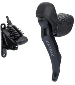 Shimano GRX ST-RX610/BR-RX400 Scheibenbremse, Black, One Size