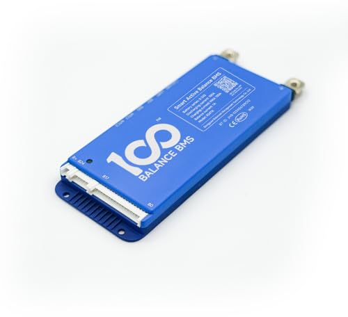 100BALANCE 100A 8-17S Smart BMS Vollversion mit Active Balancer und integrierter Bluetooth APP/RS485/UART/RS485/CAN für Lithium-Batterie NCM/LFP/LTO Pack