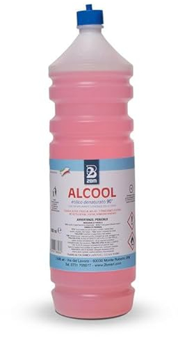 Denatured Ethyl Alcohol 90 Degrees for Cleaning and Degreasing Surfaces for Home Use | Tank Format 5 Litres
