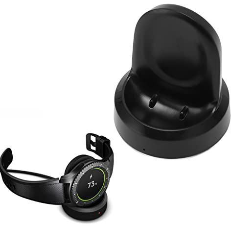 Diyeeni Charger compatible with Galaxy 2mm / 46mm, Upgraded Charging Cradle Dock for Galaxy Watch SM R800 / R810 / R815 Smart Watch Charger (Not for Active)
