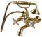 Omnires RE7231BR Retro Robinet de Baignoire avec Ensemble de Douche, Antique Bronze