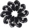 Andux Print Number Golf Iron Club Head Covers with Transparent Window 10pcs/Set Black/Camouflage