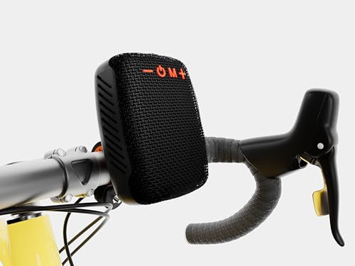 Northpoint Bluetooth Fahrrad Lautsprecher mit 2000mAh Akku für Außen mit Abnehmbarer Halterung integriertes Mikrofon für Anrufe Lange Laufzeit