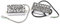 Alnico Humbucker Micro pour guitare électrique Humbucker Gravé Fleur Double Pickup Accessoires pour guitare électrique