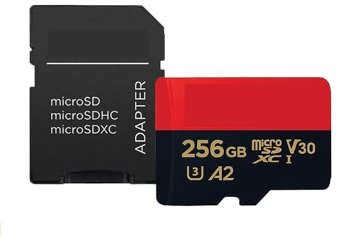 High-Speed V30 Micro SD-Karte 32 GB-1 TB UHS-I 200 MB/s U3 4K For Gaming/Kameras(200MBs 256GB)