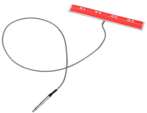MOTHNUR Piezo Tonabnehmer Cello Metall mit Eq Klarer Klang Tragbarer Wandler für Auftritte Üben Aufnahme Musikinstrument Zubehör