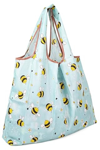 Yphzmtz Faltbar Einkaufstasche Wasserdicht Nylontasche Groß Kapazität Wiederverwendbare Einkaufsbeutel Tragbare Einkaufstasche 50x40cm