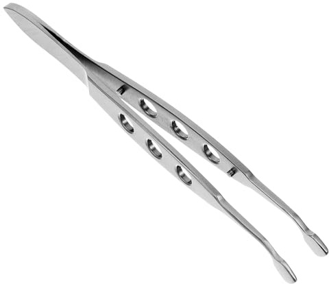Baluue Pinzas Depilar Chazon de Acero Inoxidable para Párpados, Herramienta Confiable para Masajeador de Párpado Caído y Alivio de Ojos Secos en Mujeres