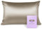 OLESILK Seide Kissenbezug Kissenhülle Haar- und Hautpflege mit Reißverschluss 16 Momme 1 Stück Taupe 40x60cm