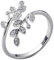 Helen de Lete 925 Sterling Silber Lorbeer Blatt öffnen Ring