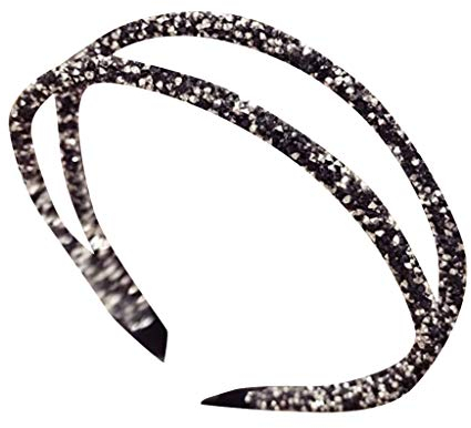 YWLINK Damen Kristall Kristall Strass Abendessen Stirnband Handgefertigt Braut Hochzeit Party Haarschmuck MäDchen Elegant Haarband