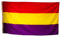 Bandera Republicana Española Grande Exterior de Tela Fuerte Impermeable Resistente a la Intemperie, Bandera Republica 150x90 cm