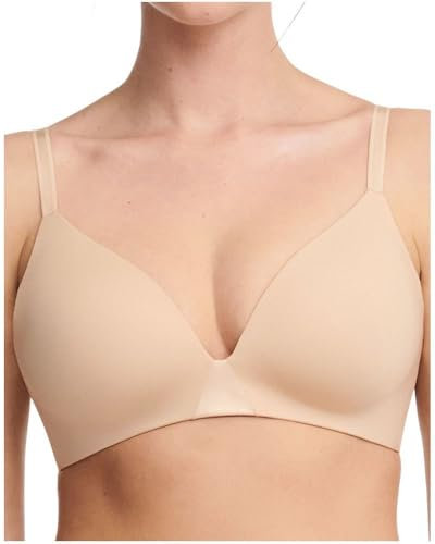 Chantelle Damen Essentiall Co Sg Sans Coque Triangle T-Shirt Bra, Beige Dore, S EU