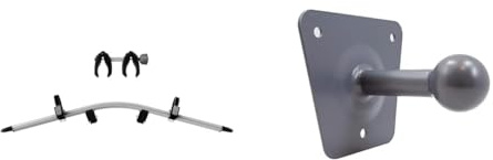 Thule VeloCompact 926 Erweiterungs-Set & GALLUNOPTIMAL AS15012 Wandhalterung für Fahrradheckträger/Anhänger Lange Ausführung