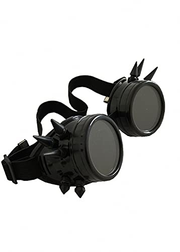 Ulalaza Vintage Steampunk Brille Brille viktorianischen Retro Cyberpunk Gothic Cosplay