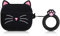 Brifu Silicio Custodie Protettiva Compatibile con gli auricolari Apple AirPods(terza generazione) 2021,Protezione dagli urti,Supporta la ricarica wireless，Simpatico motivo 3D-Baffi Gatto