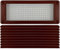 Roshield Lot de 10 housses anti-nuisibles en maille pour grille d'aération | Contrôle des insectes et des rongeurs (marron, standard)