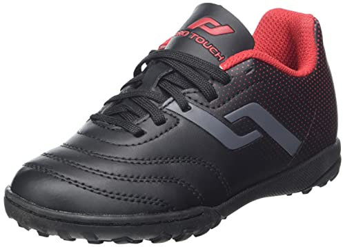 Pro Touch Classic III Fußballschuh, Schwarz, Rot, Anthrazit, 37 EU