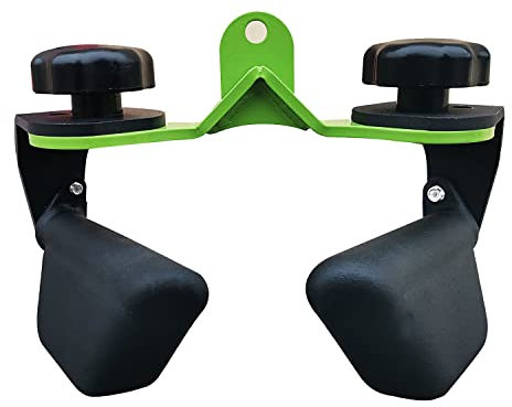 KORIKAHM Adjustable Lat Pull down Bar, Cable Machine Attachments for Gym, Home Gym Fitness T-bar Row Pulldown Attachments, Lat Pull Down Machine Wide Grip Neutral Grip Handle (SP-01)