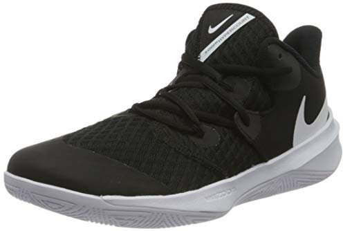 Nike Herren Volleyballschuhe, Schwarz Weiß, 7.5 Women/6 Men