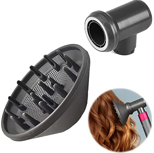 Fixbetter Diffusor und Adapter für Dyson Airwrap Styler HS01 HS05 Zubehör, Verwandeln Sie es in einen Haartrockner Ersatzteile