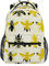 Aotximlat Bee Yellow Honeycomb Hive Rucksäcke Reise Laptop Daypack Schultaschen für Teenager Männer Frauen, siehe abbildung, One size