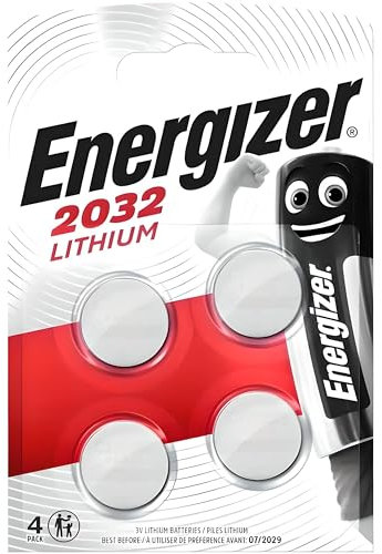 AMK® Energizer CR2032 3V Lithium Coin Cell Button Battery Batteries Pack of 4 2032 DL2032 BR2032