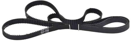 OBIOZZ 2 Stück 2gt/2m-782-6/10mm Gürtel Geschlossene Schleife Gummi 3D-Drucker 2gt/2m-782-6/10mm Zahnriemen Zähne 391 Länge 782mm Breite 10/6mm Zähne Zahnriemen (Größe : 6mm)