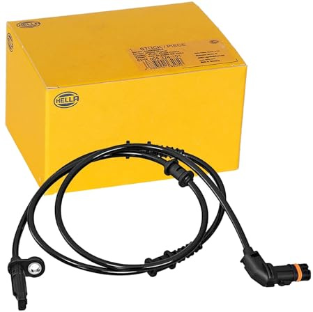 HELLA 6PU 358 217-151 ABS Sensor - Raddrehzahl - 2-polig - Vorderachse | Kompatibel mit: MERCEDES-BENZ GL-CLASS, GLE, GLE Coupe, GLS, M-CLASS