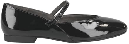 Paul Green Ballerina 1111-005, Lack/Brush, Schwarz, Damen