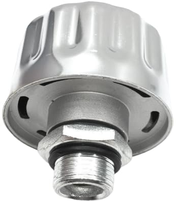 watera 1 Stück Hydraulik-Entlüftungskappe, Entlüftungskappe Aus Metall für Reservoir-Tankfilter, Baggerzubehör