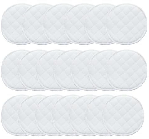 EIOURVY Confezione da 20 coppette assorbilatte, coppette assorbilatte Lavabili, coppette assorbilatte riutilizzabili, coppette assorbilatte riutilizzabili per Il Reggiseno