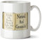 Black Raven Design - I Like My Books How I Like My Coffee, Natural and Grounded - Reader Joke Gift Mug, Ceramic, 11fl oz