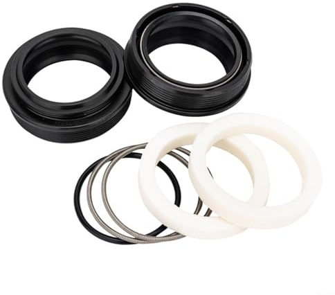 Alanmoship Fork Dust Seal Fork Service Kit Bike Suspension Fork Service Set 30-40mm For FOX For Rockshox for MANITOU SR for SUNTOUR Road Moutain Bike(40x50mm)