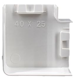 MakerMind 10x yourDroid Kabelkanal L-Stück 40x25 weiss