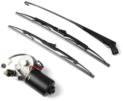 Wischermotor Für Polaris Universal Power Wiper Assembly 90° Wipe Sweeping 12V Elektro-UTV-Scheibenwischermotor-Kit Mit Schalter Scheibenwischermotor