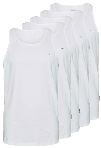 BadRhino Big & Tall 5 Pack Vest Tops - Men's - Plus Size Curve