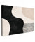 MuchoWow© Wandbilder Groß 120x80 cm XXL Schlafzimmer Home Deko Wohnung Bild Wohnzimmer Fotoleinwand Wand Bilder Leinwand Wall Decor Abstrakt - Japandi - Beige - Modern