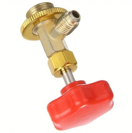 Ouvre-robinet de réservoir de climatisation de voiture, 1 pièce, ouvre-robinet de réservoir de climatisation de voiture, interrupteur anti-fuite R134a M14 / 1/4