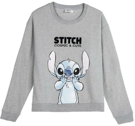 STITCH Sudadera sin Capucha Mujer Marca EAN: 8445484520194 - Talla: M
