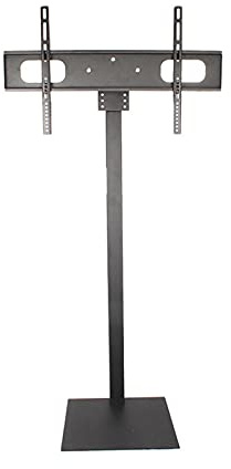 GHHVFEC TV-Monitorhalterung, Bodenhalterung für TV-Ständer, mobiler TV-Monitor, neig- und schwenkbarer Ständer, 32-55 Zoll, universeller LCD-TV-Ständer, höhenverstellbar, hält bis zu 99 Pf